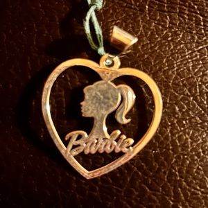 Barbie Heart Necklaces Charm Sterling silver 925